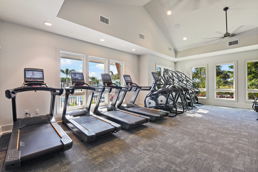 people working out